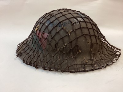 Lot 848 - British Mk11 steel helmet stamped JSS 1941