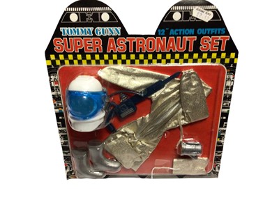 Lot 337 - Zodiac Toys Tommy Gunn Super Astornaut Set 12" action outfit, on card with blister pack No. AZNC 014 (1)