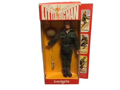 Lot 339 - Palitoy Bradgate Little Big Man 6 1/2" action figures and outfits including Tropical Combat No.23502, Artic Patrol No.22503  & Mountain Assault No. 22502, all sealed boxes, plus further Artic Patro...