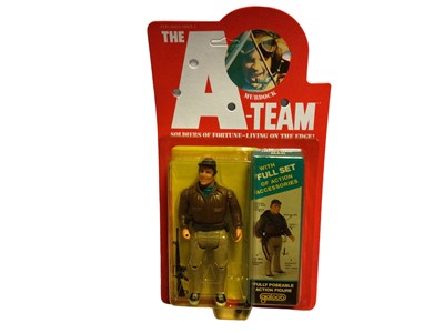 Lot 340 - Galoob c1983 A Team Murdock 6" action figure with accessories, on unpunched card and blister pack No.8500 (1)