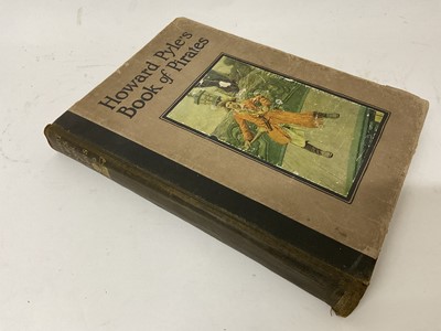 Lot 1558 - Children illustrated, including Howard Pyle - Book of Pirates, 1921, Deep sea shanties, illustrated by Edward A Wilson, 1925 first edition, others illustrated by Dulac