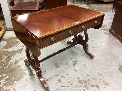 Lot 1216 - Redman & Hales inlaid sofa table