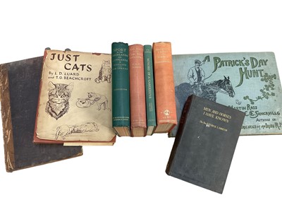 Lot 1580 - Group of sporting related books including T W Turner - Memoirs of a gamekeeper (Elveden), 1954, Hugh Pollard - Game Birds and Game Bird Shooting, 1936, others