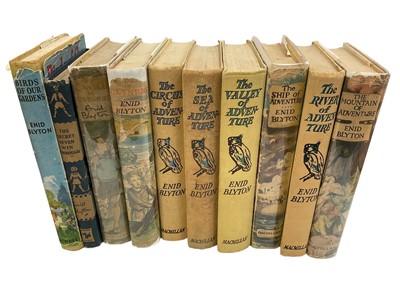 Lot 1597 - Enid Blyton - the Adventure series, 8 vols and two others