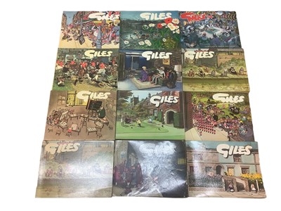 Lot 137 - Collection of Giles annuals