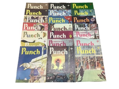 Lot 138 - Collection of Punch magazines mostly (1957/59)