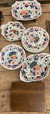 Lot 84 - Collection of early 19th century imari pattern tablewares