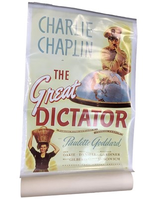 Lot 1483 - Charlie Chaplin film poster - The Great Dictator, limited edition print - The Waverley and a 1957 Royal Variety Performance poster (3)