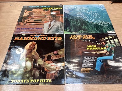 Lot 2277 - Box of records including ABBA, The Shadows, etc