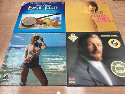 Lot 2277 - Box of records including ABBA, The Shadows, etc