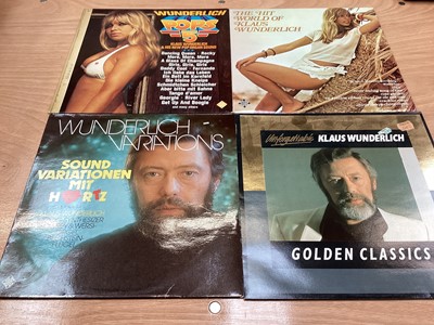 Lot 2277 - Box of records including ABBA, The Shadows, etc