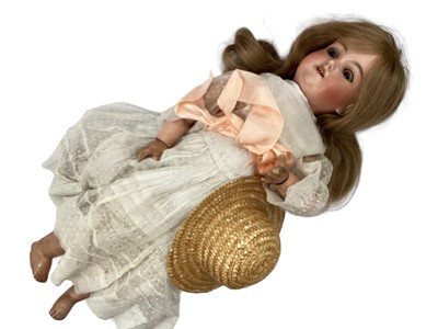 Lot 2047 - Dolls Armand Marseille bisque head doll 300 A4M