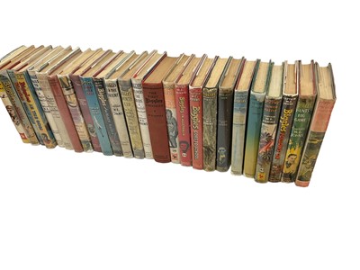 Lot 1607 - W. E. Johns - Good collection of Biggles publications, first editions, the majority with dust jackets, including Biggles Fails to return, 1943. (26 titles)