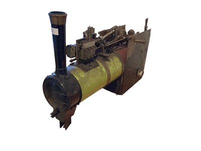 Lot 2008 - Live steam Freelance Traction Engine single cylinder 3" scale, soft solder boiler