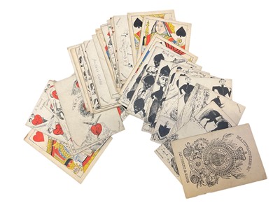 Lot 2567 - Pack of 52 T S Chapman Transformation playing cards by Reynolds & Sons, circa 1878.