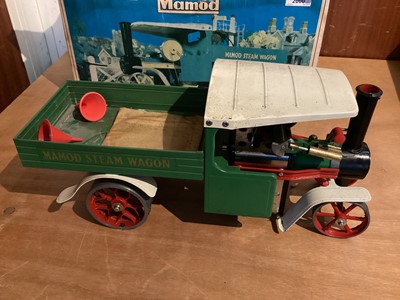 Lot 2000 - Mamod steam wagon SW1 boxed (1)