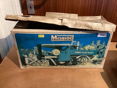 Lot 2000 - Mamod steam wagon SW1 boxed (1)