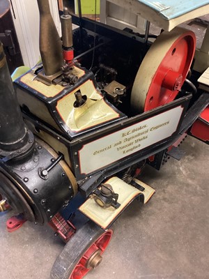 Lot 2604 - Live Steam Unique Foden Steam Wagon single cylinder with piston boiler (no certificate)