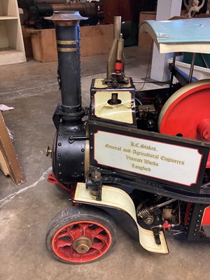 Lot 2604 - Live Steam Unique Foden Steam Wagon single cylinder with piston boiler (no certificate)