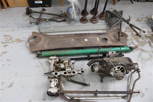 Lot 2967 - Selection of MkI Ford Cortina parts -...