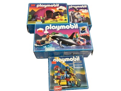 Lot 2022 - Playmobil boxed sets 3865, 3844, 3847, 3842