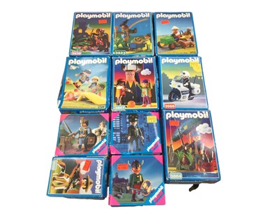 Lot 2023 - Playmobil boxed sets 3715, 3823, 3838, 3986, 3867, 3864, 3709, 4505, 3828, 4580, 4540 (11)