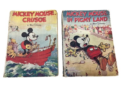 Lot 1647 - Two Mickey Mouse annuals