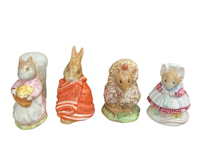 Lot 1255 - Collection of 18 Beswick Beatrix Potter figures