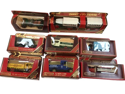 Lot 2027 - Diecast boxed selection including Matchbox models of Yesteryear