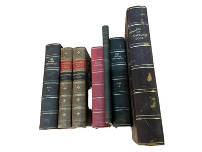 Lot 1612 - Andrew Kippis - The Life of Captain James Cook, 8vo, London 1788, later rebinding, and other marine related