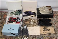 Lot 3024 - Selection of designer ladies' trainers -...