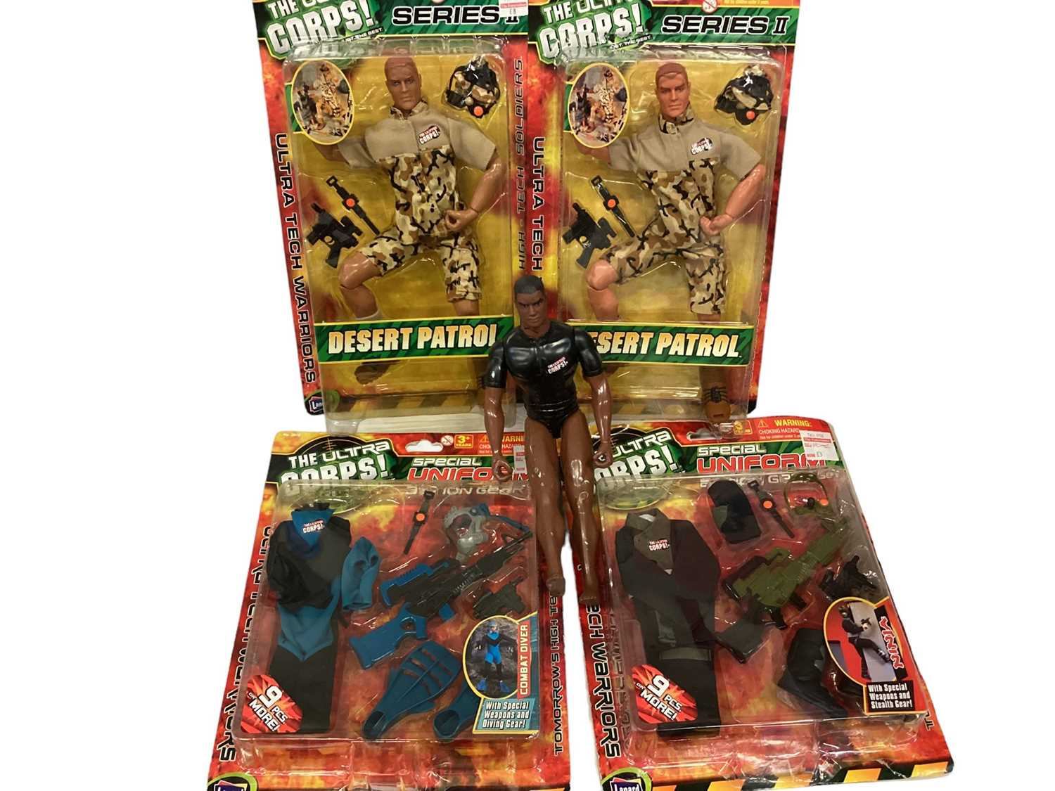 Lot 1788 - Selection of Combat Action figures, boxed and in blister packs (1 box)