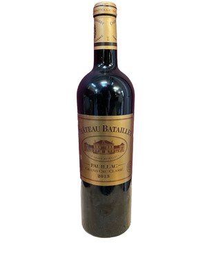 Lot 255 - One bottle, Château Batailley Pauillac Grand Cru Classe 2013