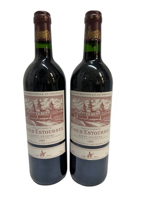 Lot 264 - Two bottles, Cos D'Estournel Saint-Estephe 1995