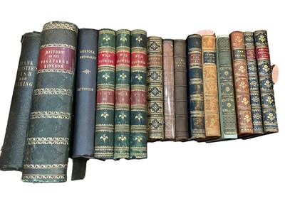 Lot 1621 - Collection of decorative bindings on a Natural History theme