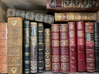 Lot 1622 - Collection of decorative bindings French language books