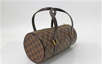 Lot 3034 - Louis Vuitton Papillon 26 Damier handbag with...