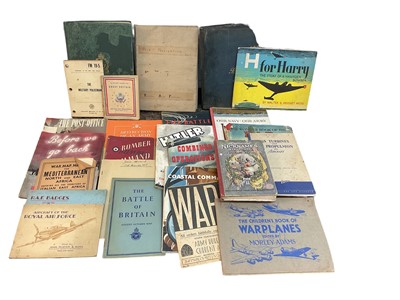 Lot 813 - Collection of military related books, pamphlets and related ephemera (1 box)