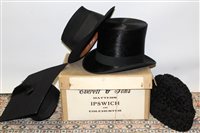 Lot 3045 - Ecclesiastical and academic hats including...