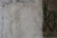 Lot 3053 - Large quantity of white cotton table linens...