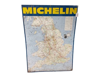 Lot 950 - Vintage Michelin tin map of Great Britain