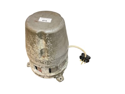 Lot 874 - Second World War period electric Air Raid siren