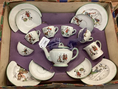 Lot 1295 - Early 20th century child's teaset - boxed