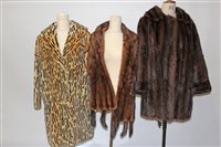 Lot 3063 - Ladies' vintage circa 1950s simulated tiger...