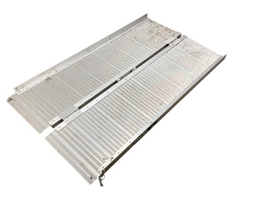 Lot 1010 - Clarke aluminium folding access ramp