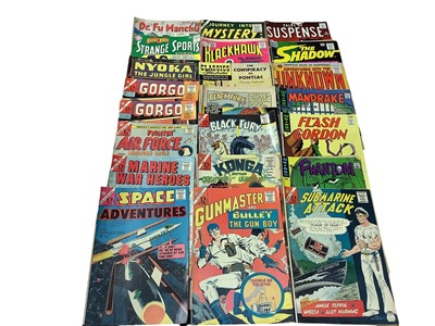 Lot 1660 - Box of Charlton Comics, King Comics, DC Comics to also include The Marvel Family and others