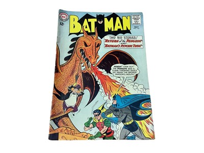 Lot 1661 - DC Comics 1963 Batman #155 First Silver Age appearance of the Penguin + Vicki Vale appearance