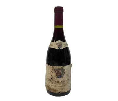 Lot 283 - One bottle, Gevrey-Chambertin Domaine Clemencet 1990