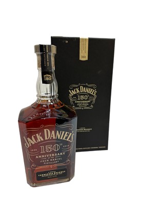 Lot 286 - One bottle, Jack Daniel's 150th Anniversary, 50% vol., 1 litre, in origianl presentation box