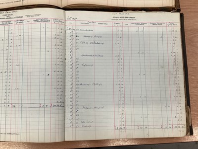 Lot 31 - Two 1930's ledgers / account books (2)